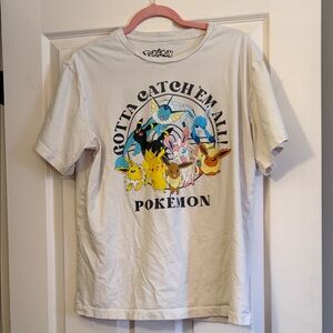 Pokemon Cream Short Sleeve Tee